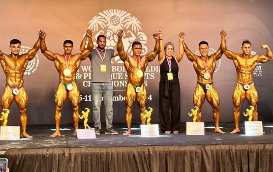 World Body Building mubaaraiy raajjeygai beyvumun faadu kiyanee, sarukaaru hanu!
