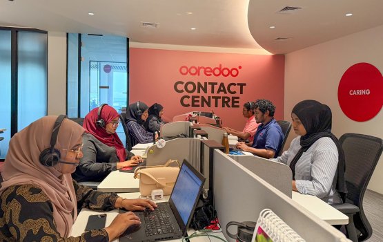 Rajjeyge furathama ISO certified call center akah ooredoo ge call center  