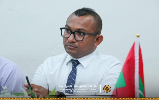 Raees ah hadi huthuru bahun muaamalathu kurikamah bune Gadhdhoo Council Raees ge massala balanee