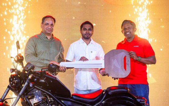 Ooredoo ge cycle promotion nimijje, honda rebel ge naseeb veriyakee miee!