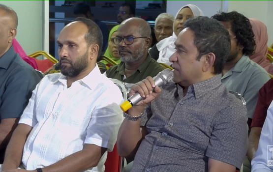 Corruption ge massala thah nubalanee Raees Muizzu ah manfaa libeythee: Yameen