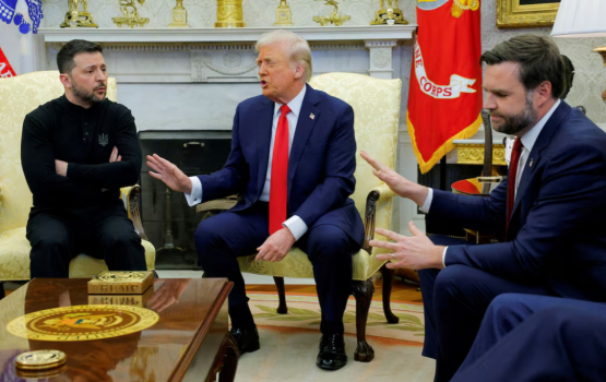 Ukraine ge hanguraama ninmumah Trump aa Zelensky ebbas vumakah