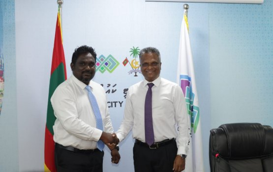 Male' City Council ge deputy mayor akah Areesh inthikhaabu kohfi