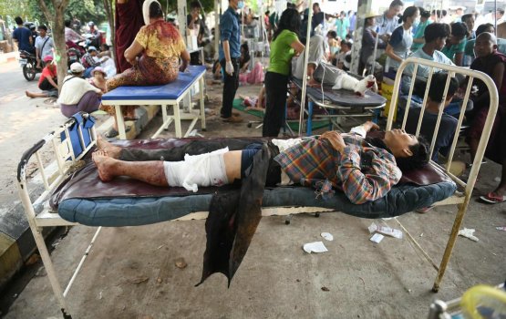 Myanmar ai baarugadha binhelumugai 153 ah vure gina meehun maruvejje