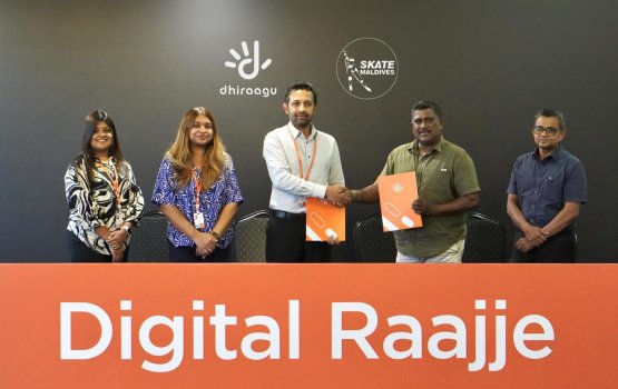 Scate maldives ge development partner akah dhiraagu!