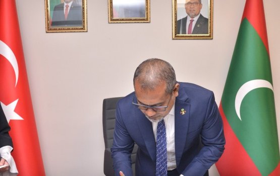Turkey gai dhivehi embassy eh rasmeekoh hulhuvaifi