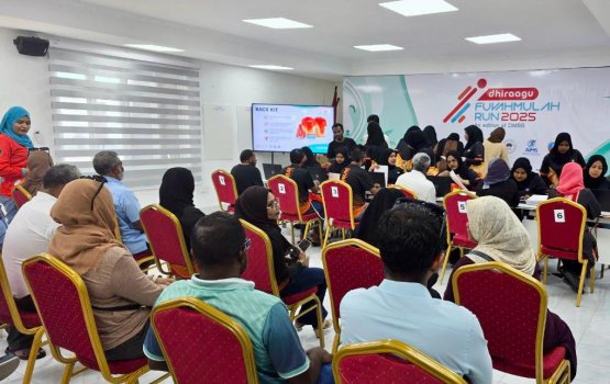 Dhiraagu fuvahmulah run 2025 bib adhi race kit dhookuran fashaifi