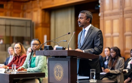 Palestine ge rayyithunge haggu thah hoadhumah rajje in abadhu ves ebbaarulun dheyne: Usham