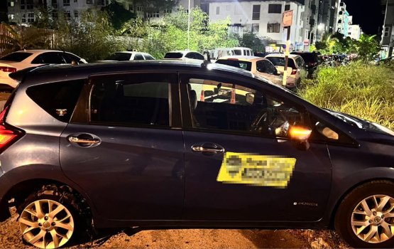 Masthuvegen Hulhumale gai car dhuvvi meehaku hayyarah, car ge eh tire ves neh!
