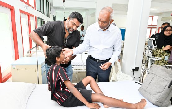 Ehen dhivehinnah libidhey furusathu thah thalassemia kudhinnah ves liben jehey: Raees