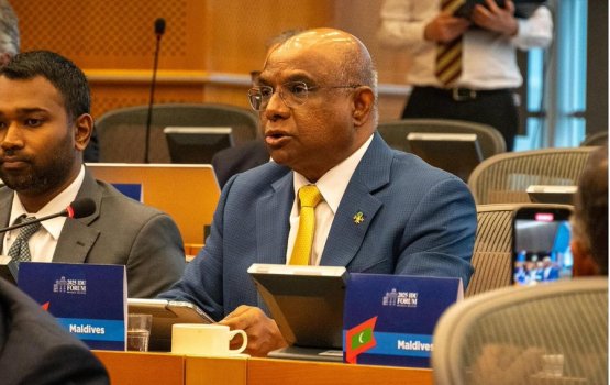 Shahid ge Europe dhathurun fenunee Muizzu ge haarijee siyaasathu failvefai oiy minvaru