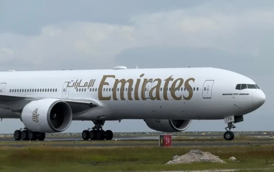 Maafaru airport ah furathama faharah boeing 777 ge boat eh jassaifi