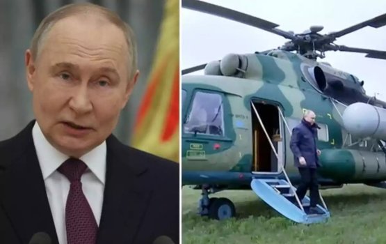 Putin dhathuru kuravvamun gendhevi helicopter ah hamalaa dheyn Ukraine in masaikah koffi