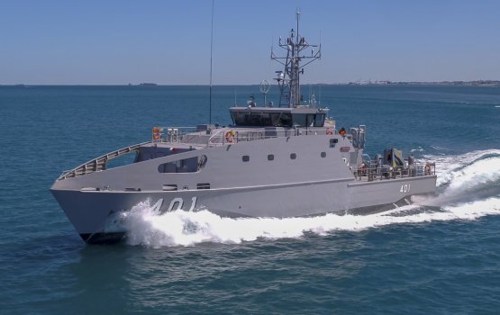 Australia in raajje ah Guardia-Class Petrol Boat eh hadhiyaa kuranee