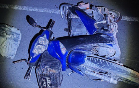Laamu link road accident: Kaaru jehunee Highway medhugai madukuri cycleh gai