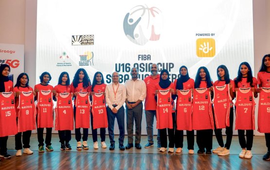 FIBA under16 Asia cup SABA qualifiers - powered by Dhiraagu miadhu fashanee!