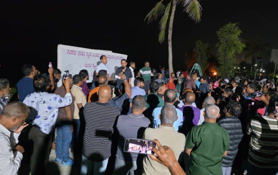 Mirey Hulhumale gai zuvaanunge harakaatheh baavvanee, Raees Yameen baiverivaane