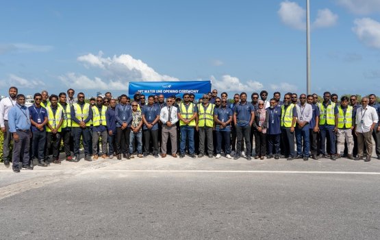 VIA ge aa terminal ah fen foarukohdhey pipeline system rasmee koh hulhuvaifi