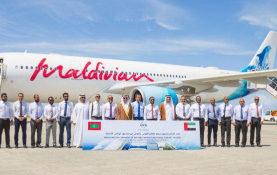 Maafaru airport ge mashooru nimma, rasmee koh wide-body mathindha boat ge dhathurutha fashaifi