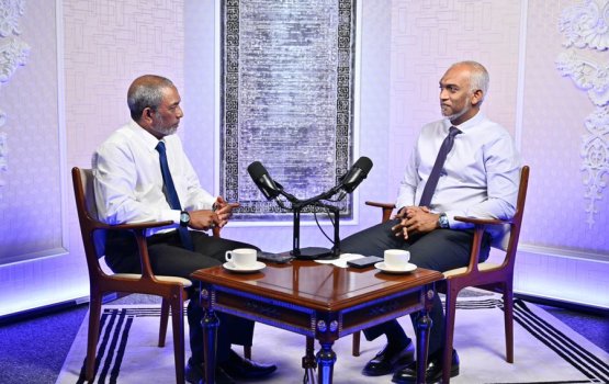 Yaameen aai Solih ah ves aa terminal ge credit raees Muizzu dhevvaifi