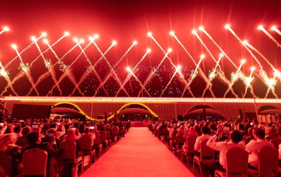 Drone show aai havaa eruvumaa eku VIA ge aa terminal hulhuvaifi