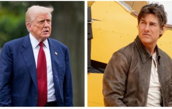 Trump athun award eh balaigannan Tom dhekolhu hadhaifi