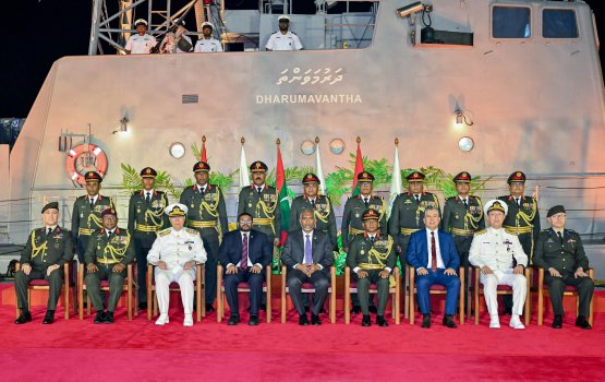 Turkey in hadhiyaakuri manavaru MNDF aa havaalu koffi