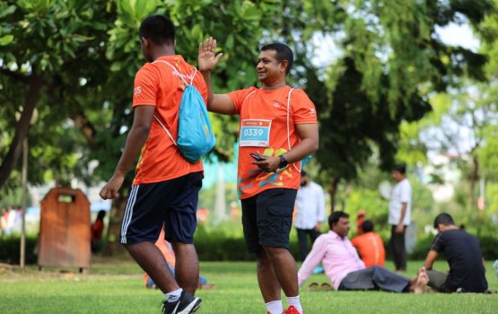 Dhiraagu road race ge coaching partnerunnah kurimathilumuge furusath hulhuvaalaifi