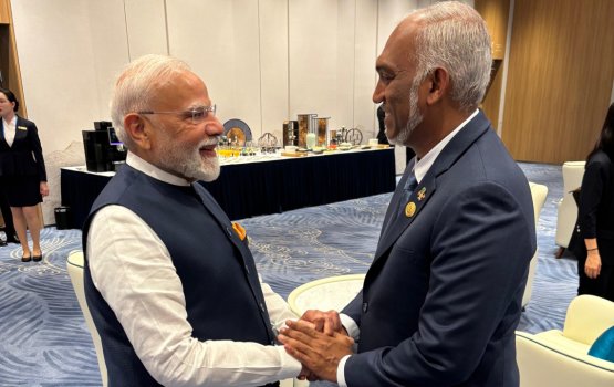 China dhathurufulhu ge there in Raees Muizzu modi aa bahdhalu kuravvaifi