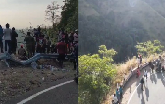 Lanka gai bus accident eh hingai 15 meehun maruvejje