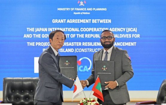 Male' kanduthoshi varugadha kurumah Japan in 10.56 million dollar ge hiley ehee dheefi