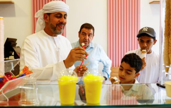 Dubai ga hulhuvi Gaza ge ice cream parlour ah bodu tharuheebeh!