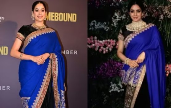 Jahnvi mifaharu fenunee Sridevi ge hedhumeh gai!