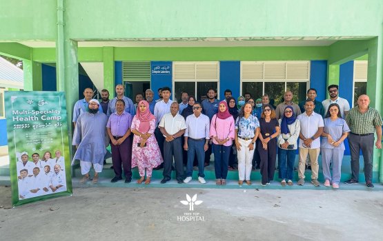 Treetop in M. atholhu gai beyvvi health camp in 362 faraathakah hidhumaiy foarukohdheefi
