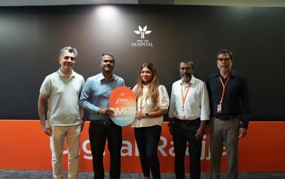Dhiraagu road race ge medical partner akah treetop hospital