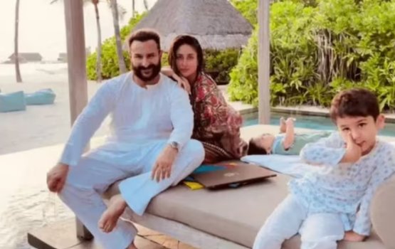 Kareena aai Saif aailaa aa eku raajeeygai chuttee heydha kuranee!