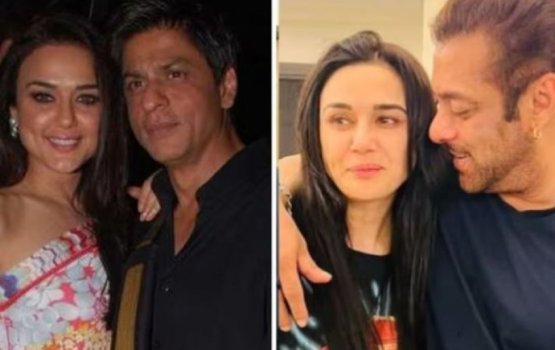 Shahrukh Khan aai Salman aa beheygothun Preity bunee keekey?