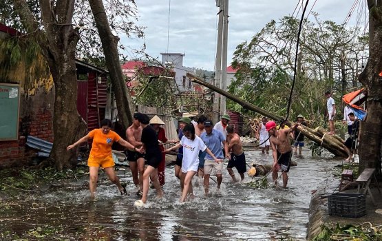 Philippines ah bodethi gehlunthakeh dhin baarugadha thoofaan Vietnam ah araifi 