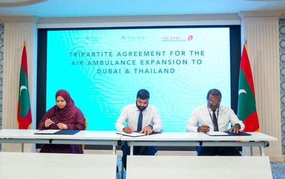 Thailand aai Dubai ah Air Ambulance fashan Maldivian aai eku soikohfi