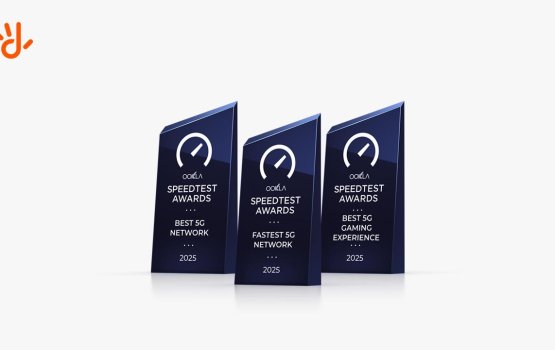 Ookla awards in dhiraaagu ge 5 hidhumathah 3 award eh