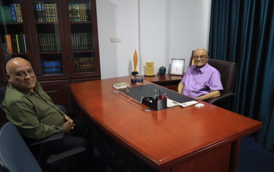 Maumoon Foundation ge CEO akah Abdulla Kamaaludhdheen hamajassaifi