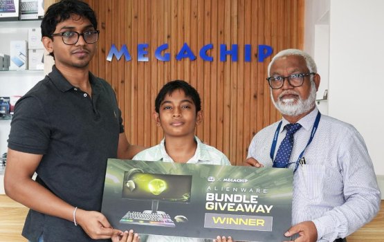 Dhiraagu aai megachip gulhigen dhey Alienware Gaming bundle ge naseebu veriyaa hovaifi