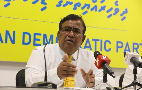 Hukuru dhuvahu nimigen e dhiyaee MDP ge thaareekhu gaives emme rangalhah hingfi inthikhaabu: Ghafooru
