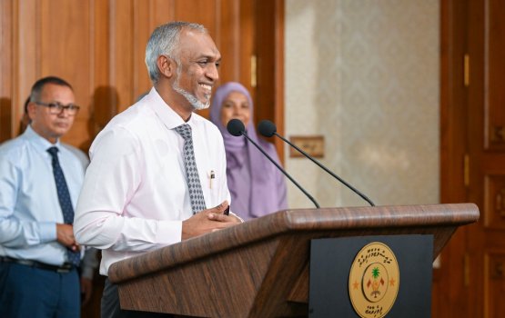 March mahun feshigen komme hoamadhuvahaku raees Muizzu noosverinna bahdhalukravvanee