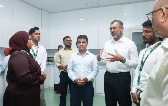 Thalassemia baavaihthah dhenegannan hadhaa DNA Laboratory hulhuvaifi 