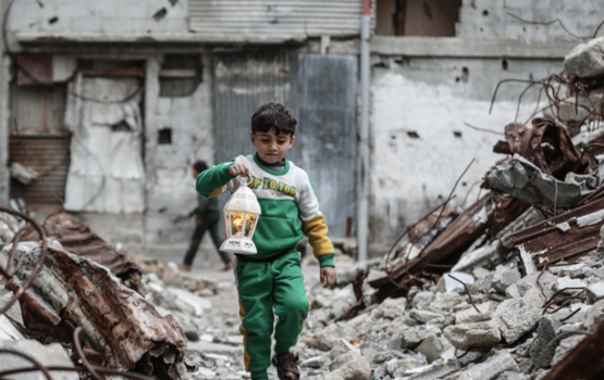 Gaza ge rayyithun dhathithakaa ekuves ufalaaeku Ramadan mahah maruhaba kiyun