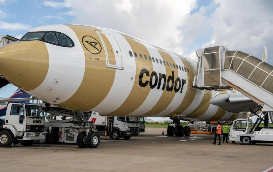 Hoonu moosumugai Condor airline in alun raajje ah dhathuru thah fashanee