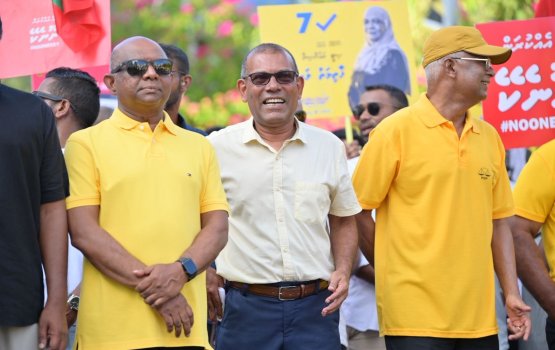 CVF ge SG kamuge dhauru nimumun, Raees Nasheed enburi Raajje athuvejje