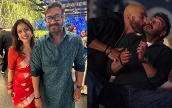 Ajay ah 57 aharu furumaa eku anhenun Kajol ge majaa message eh!