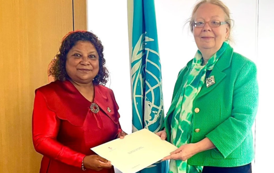 Raees Muizzu unbah jahaifi: Salma ge magaamu iyaadha koffi